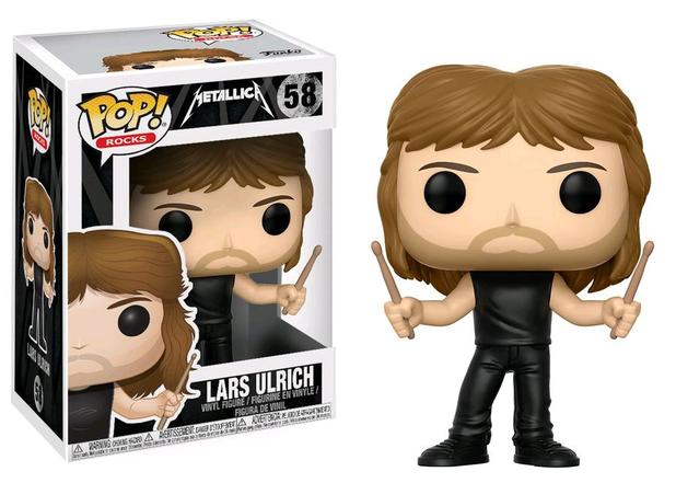 Funko Pop Rocks: Metallica - Lars Ulrich 58 Menor preço em Funko Pop Rocks: Metallica - Lars Ulrich 58