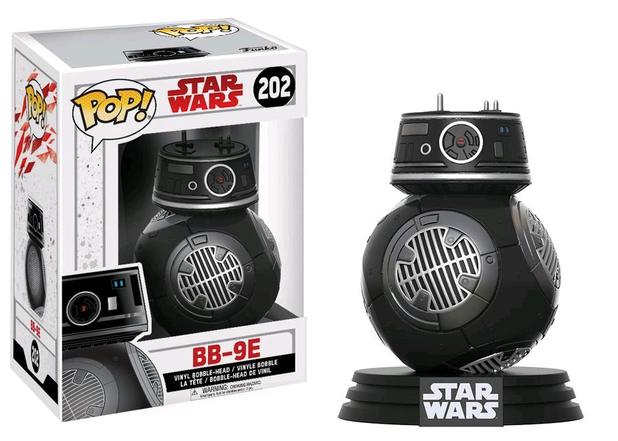 Funko Pop Star Wars: Ep8 - BB-9E 202 Menor preço em Funko Pop Star Wars: Ep8 - BB-9E 202