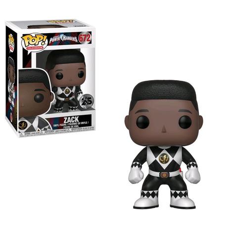 Funko Pop Television: Power Rangers 25TH - BLACK ZACK 672 Menor preço em Funko Pop Television: Power Rangers 25TH - BLACK ZACK 672