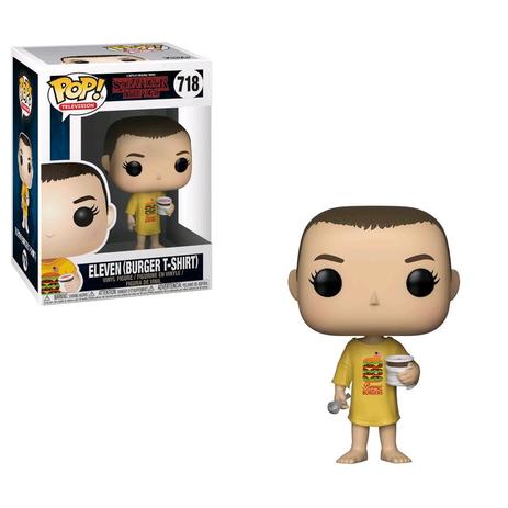Funko Pop Television: Stranger Things - Eleven in Burger Shirt 718 Menor preço em Funko Pop Television: Stranger Things - Eleven in Burger Shirt 718
