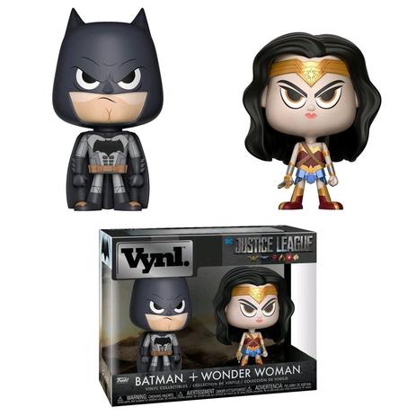 Funko Pop Vynil:Justice League Movie - Wonder Woman Batman Menor preço em Funko Pop Vynil:Justice League Movie - Wonder Woman Batman