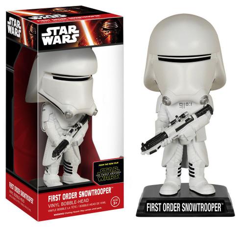 Funko Wacky Wobbler Star Wars First Order Snowtrooper Menor preço em Funko Wacky Wobbler Star Wars First Order Snowtrooper