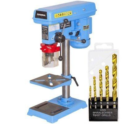 Furadeira de Bancada 500W 16mm G2321BR1 - Gamma Ferramentas - 110 Volts + Brocas Menor preço em Furadeira de Bancada 500W 16mm G2321BR1 - Gamma Ferramentas - 110 Volts + Brocas