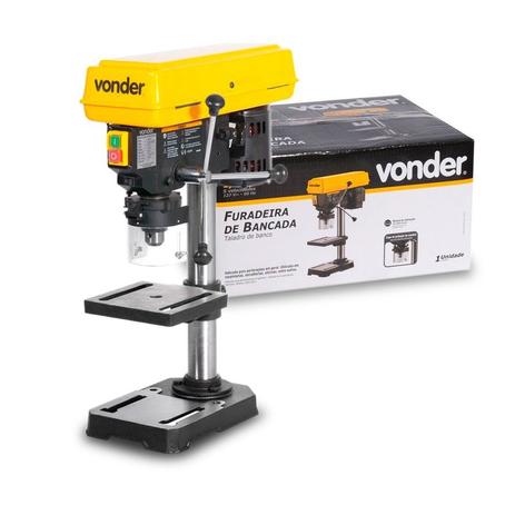 Furadeira De Bancada Fbv 013 1/3hp 110v Vonder 6001013010 Menor preço em Furadeira De Bancada Fbv 013 1/3hp 110v Vonder 6001013010