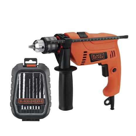 Furadeira de Impacto 1/2” 550W com Kit de Acessórios 16 Peças Hd555a Black + Decker é boa?
