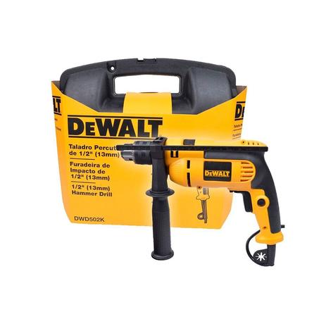 Furadeira de impacto 1/2” 650W 220V Dewalt DWD502K é boa?