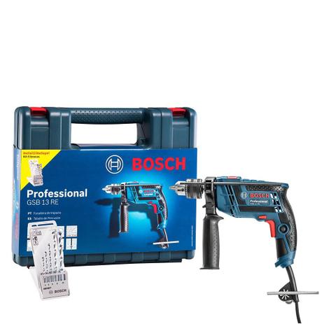 Furadeira De Impacto 1/2' 650w Maleta + brocas Gsb13re Bosch é boa?