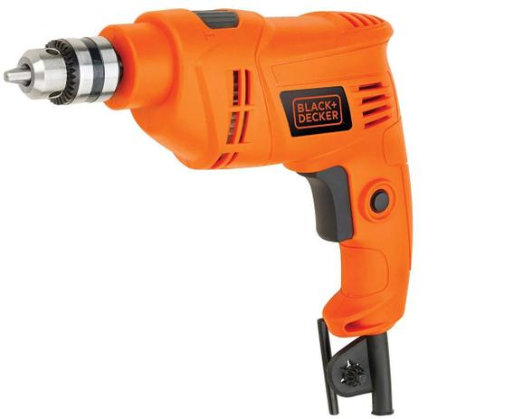 Furadeira de Impacto 3/8” (10mm) 450W Black+Decker TD450 Menor preço em Furadeira de Impacto 3/8” (10mm) 450W Black+Decker TD450
