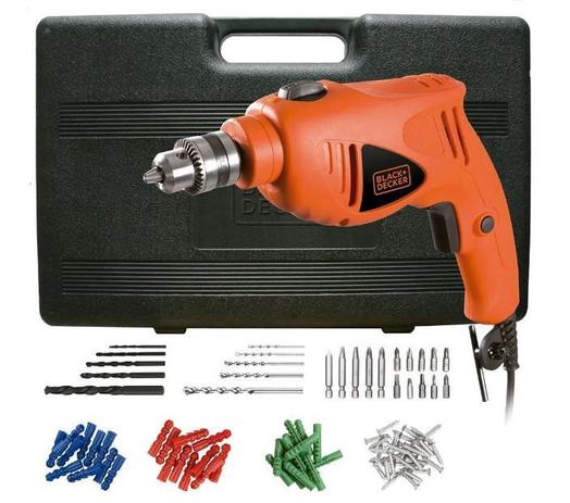 Furadeira de Impacto 3/8 HD400K50 - Black & Decker-220 volts - Black&Decker Menor preço em Furadeira de Impacto 3/8 HD400K50 - Black & Decker-220 volts - Black&Decker