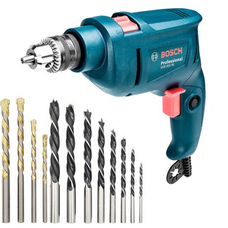 Furadeira de Impacto Bosch 450w GSB 450 RE STD c/12 brocas 110v é boa?