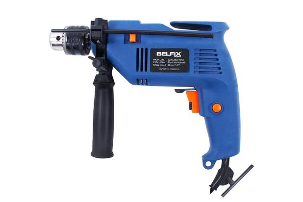 Furadeira De Impacto Hobby 500w Mandril 1/2 Bel Fix 220 v - Belfix Menor preço em Furadeira De Impacto Hobby 500w Mandril 1/2 Bel Fix 220 v - Belfix