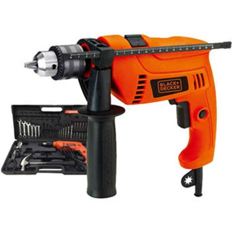 Furadeira de Impacto Mandril: 1/2” 0550 Watts HD565K Black Decker Menor preço em Furadeira de Impacto Mandril: 1/2” 0550 Watts HD565K Black Decker