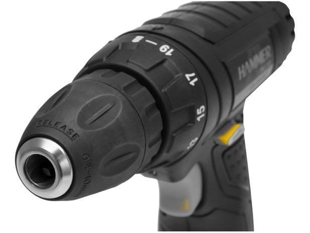 Furadeira e Parafusadeira a Bateria Hammer 12V - Velocidade Variável e Reversível 3/8” GYPLI10