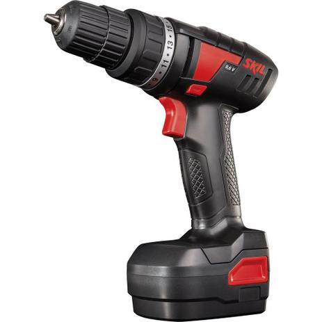 Furadeira e Parafusadeira Skil F0122212AB, Bateria 9.6V, Preto/Vermelho - 110V Menor preço em Furadeira e Parafusadeira Skil F0122212AB, Bateria 9.6V, Preto/Vermelho - 110V