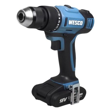 Furadeira Impacto Parafusadeira Wesco Ws 2801 18 V Menor preço em Furadeira Impacto Parafusadeira Wesco Ws 2801 18 V