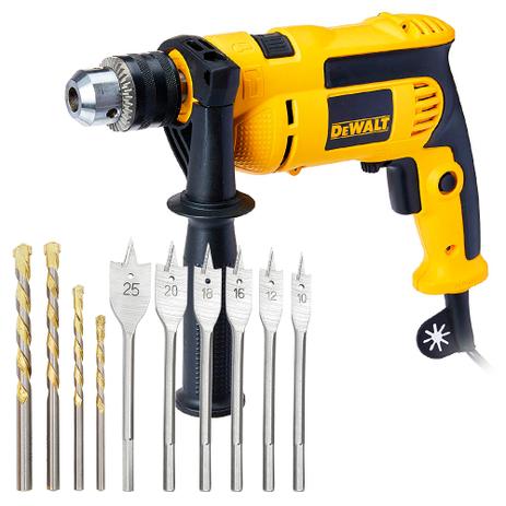 Furadeira Impacto Rev 710w 1/2 - Dewalt Menor preço em Furadeira Impacto Rev 710w 1/2 - Dewalt