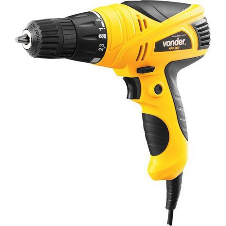 Furadeira/parafusadeira 3/8”, FPV 300, 127 V, VONDER Menor preço em Furadeira/parafusadeira 3/8”, FPV 300, 127 V, VONDER