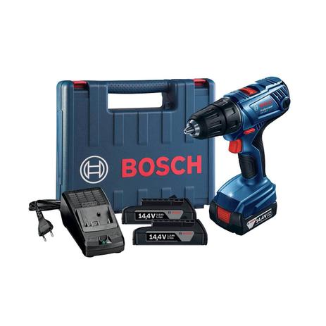 Furadeira Parafusadeira a Bateria 14,4V GSR 140-LI com Maleta BOSCH Menor preço em Furadeira Parafusadeira a Bateria 14,4V GSR 140-LI com Maleta BOSCH