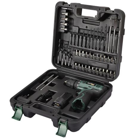 Furadeira/Parafusadeira Britânia BPF03MF 3,8”a Bateria com Maleta+50 Acessórios 12V 1500RPM Bivolt Menor preço em Furadeira/Parafusadeira Britânia BPF03MF 3,8”a Bateria com Maleta+50 Acessórios 12V 1500RPM Bivolt
