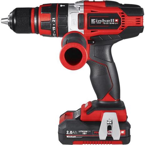 Furadeira Parafusadeira Industrial Einhell TECD18/48, 18 Volts Menor preço em Furadeira Parafusadeira Industrial Einhell TECD18/48, 18 Volts