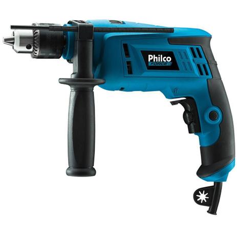 Furadeira Philco PFU02, 750W, Azul - 220V Menor preço em Furadeira Philco PFU02, 750W, Azul - 220V