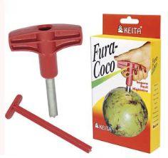 Furador para Coco - Fura Coco Keita FC01 Menor preço em Furador para Coco - Fura Coco Keita FC01