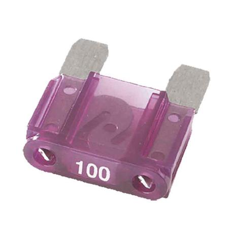 Fusível de Lamina Maxi Automotivo 100 Amperes - Pacote com 5 peças - Importado Menor preço em Fusível de Lamina Maxi Automotivo 100 Amperes - Pacote com 5 peças - Importado