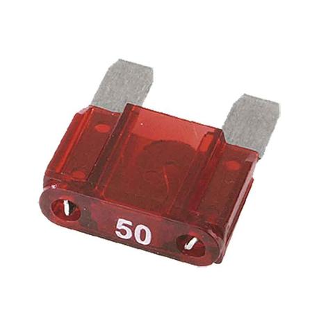 Fusível de Lamina Maxi Automotivo 50 Amperes - Pacote com 5 peças - Importado Menor preço em Fusível de Lamina Maxi Automotivo 50 Amperes - Pacote com 5 peças - Importado