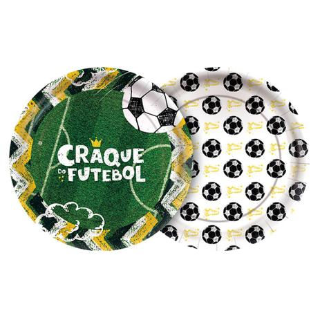 Futebol Prato 18cm c/8 - Regina Menor preço em Futebol Prato 18cm c/8 - Regina