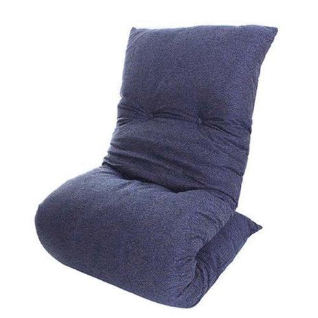 Futon Casa Dona Colchonete Dobrável em Espuma Solteiro Azul Menor preço em Futon Casa Dona Colchonete Dobrável em Espuma Solteiro Azul