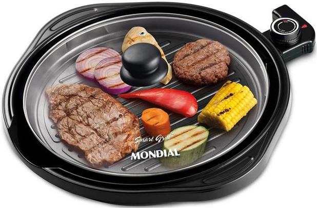 G-04 - Grill Redondo Smart Grill - 30cm - Mondial é ruim? G-04 - Grill Redondo Smart Grill - 30cm - Mondial é boa?
