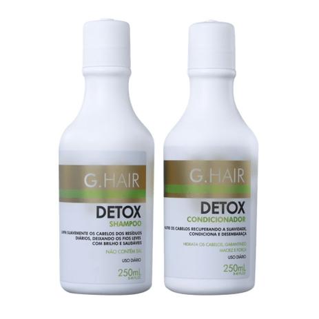 G hair detox shampoo + condicionador 250ml - Inoar Menor preço em G hair detox shampoo + condicionador 250ml - Inoar