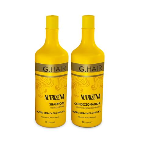 G.hair kit nutrizena shampoo + condicionador 1l - Inoar é boa?