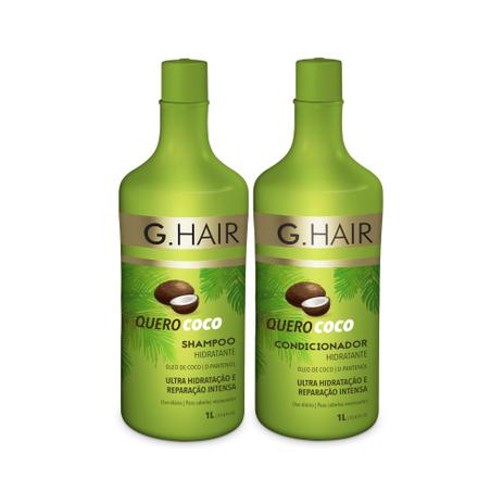 G.hair kit quero coco shampoo + condicionador 1l - Inoar é boa?