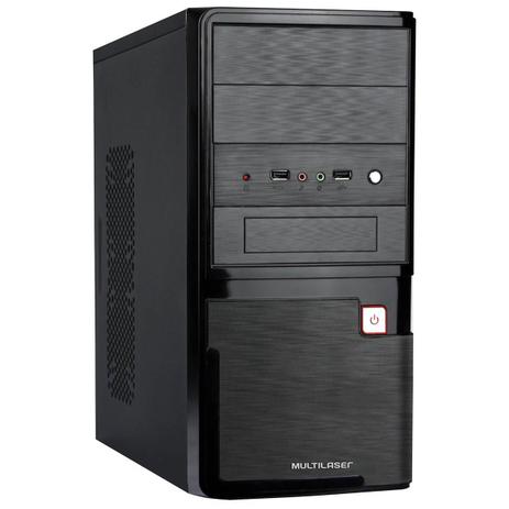 Gabinete 2 Baias Com Fonte 200w Preto Escovado Ga145 Multilaser Menor preço em Gabinete 2 Baias Com Fonte 200w Preto Escovado Ga145 Multilaser