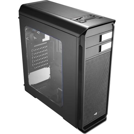 Gabinete Aerocool Aero 500 Window USB 3.0 Preto S/Fonte EN55576 Menor preço em Gabinete Aerocool Aero 500 Window USB 3.0 Preto S/Fonte EN55576
