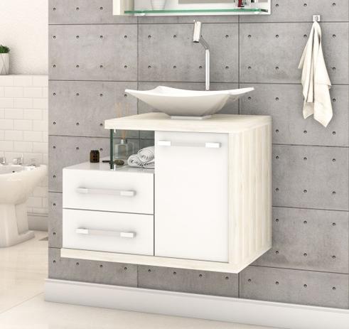 Gabinete Armário p/Banheiro (Balcão C/cuba L38) Legno 650 - Compace é boa?