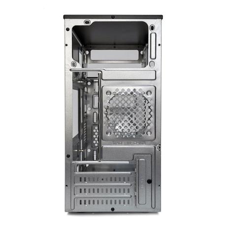 Gabinete C3Tech MT-23V2BK Micro ATX 2 Baias USB Fonte 200W S/Cabo - Preto Menor preço em Gabinete C3Tech MT-23V2BK Micro ATX 2 Baias USB Fonte 200W S/Cabo - Preto