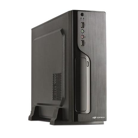 Gabinete com Fonte 200W C3 Tech DT-100 Slim Preto - C3tech Menor preço em Gabinete com Fonte 200W C3 Tech DT-100 Slim Preto - C3tech
