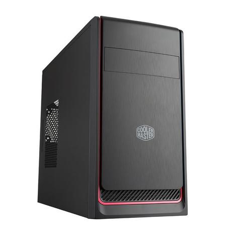 Gabinete Cooler Master Masterbox E300L Mcb-E300l-Kn5n-B00 Vermelho Menor preço em Gabinete Cooler Master Masterbox E300L Mcb-E300l-Kn5n-B00 Vermelho
