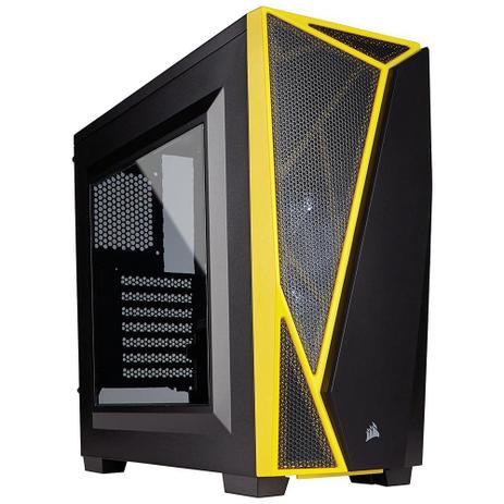 Gabinete Corsair Carbide Series SPEC-04 Mid Tower Preto com Amarelo é boa?