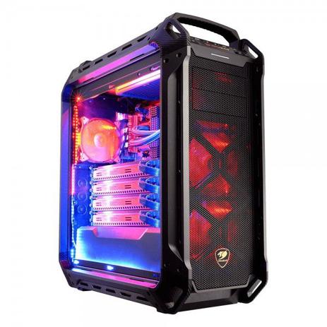 Gabinete Cougar Gaming Panzer Max Black Full Tower C/ Janela - 106AMK0.0001 Menor preço em Gabinete Cougar Gaming Panzer Max Black Full Tower C/ Janela - 106AMK0.0001