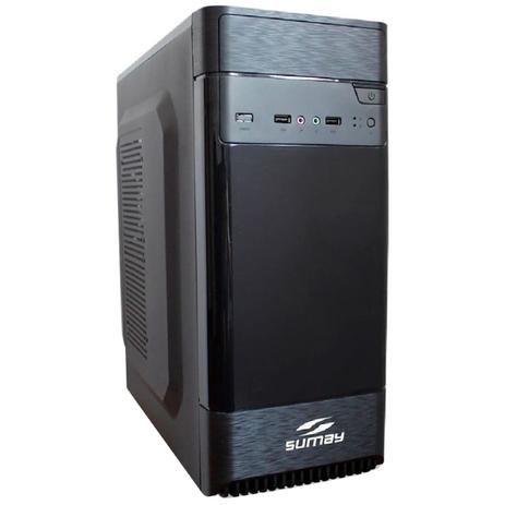 Gabinete Easy Sumay SM-GB1314 Com Fonte Alimentação ATX 24P Preto Menor preço em Gabinete Easy Sumay SM-GB1314 Com Fonte Alimentação ATX 24P Preto