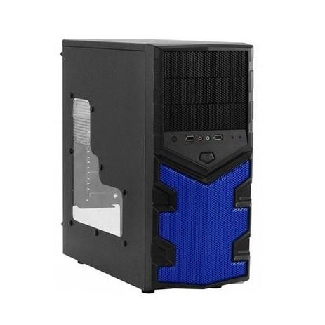 Gabinete G-Fire ATX Gamer Azul sem Fonte - HTX008L06S Menor preço em Gabinete G-Fire ATX Gamer Azul sem Fonte - HTX008L06S
