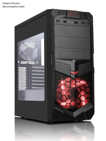 Gabinete Gamer 7005BR Black Lateral Acrílico Sem Fonte - Brasil pc Menor preço em Gabinete Gamer 7005BR Black Lateral Acrílico Sem Fonte - Brasil pc