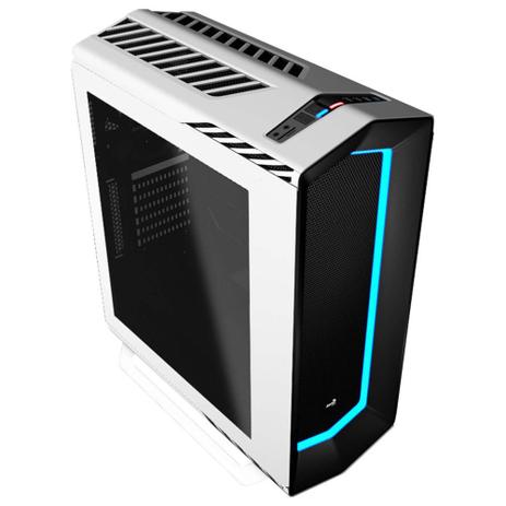Gabinete Gamer AeroCool Mid Tower Project 7 Branco EN58300 Menor preço em Gabinete Gamer AeroCool Mid Tower Project 7 Branco EN58300