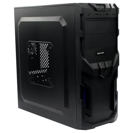 Gabinete Gamer ATX Preto - Nagano Menor preço em Gabinete Gamer ATX Preto - Nagano