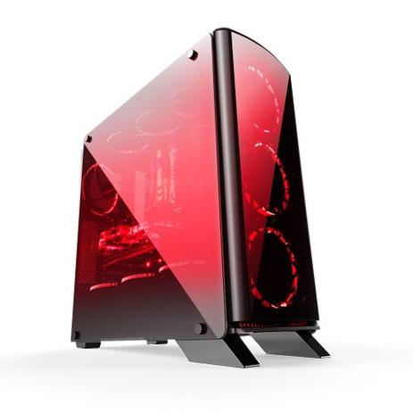 GABINETE GAMER BG-007 BLUECASE - USB 3.0 + 10 Cooler Ring Vermelho é boa?