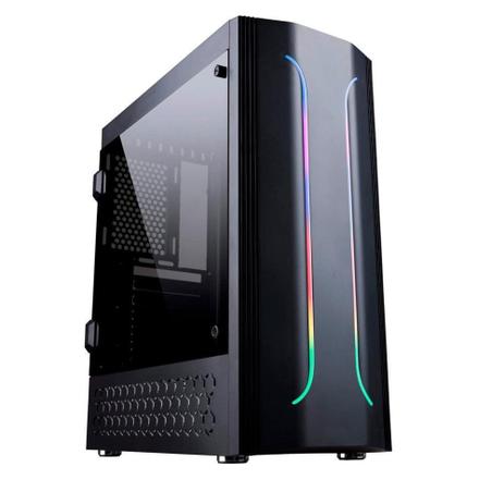 Gabinete Gamer Bluecase BG-011 Mid Tower, RGB, Lateral em Acrílico - BG011GCASE Menor preço em Gabinete Gamer Bluecase BG-011 Mid Tower, RGB, Lateral em Acrílico - BG011GCASE
