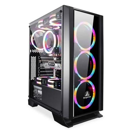 Gabinete Gamer com Lateral de Vidro Temperado Sem Cooler Segotep Synrad-1 é boa?